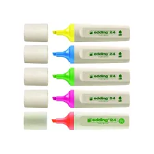 Markeerstift edding 24 EcoLine geel Markeerstift edding 24 EcoLine geel