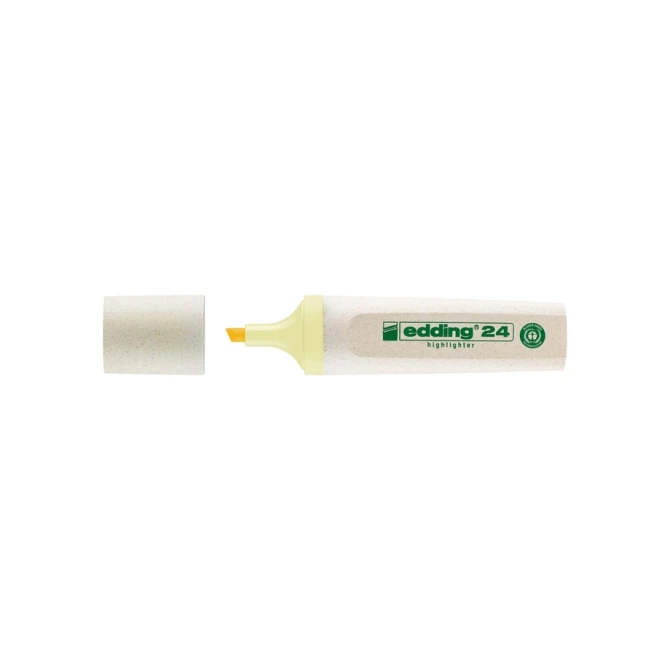 Markeerstift edding 24 EcoLine pastel geel
