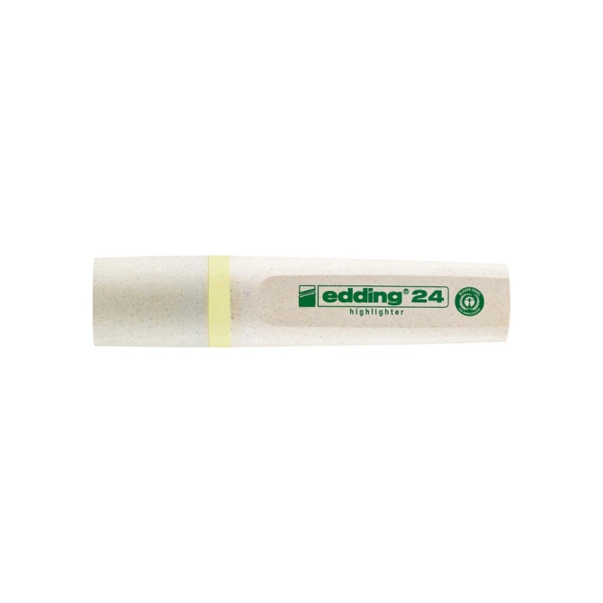 Markeerstift edding 24 EcoLine pastel geel