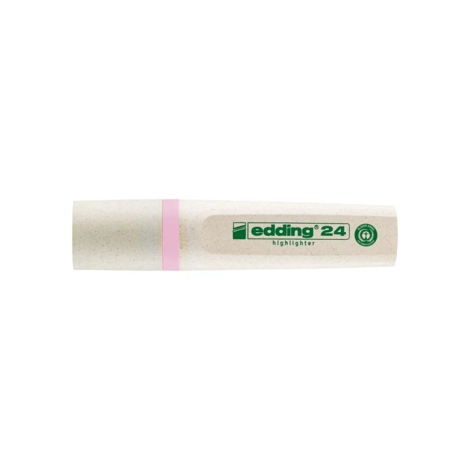 Markeerstift edding 24 EcoLine pastel roze