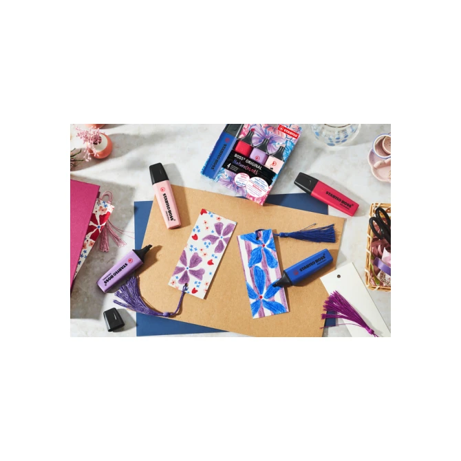 Markeerstift STABILO Boss 70/132 Wildflower ultramarijn