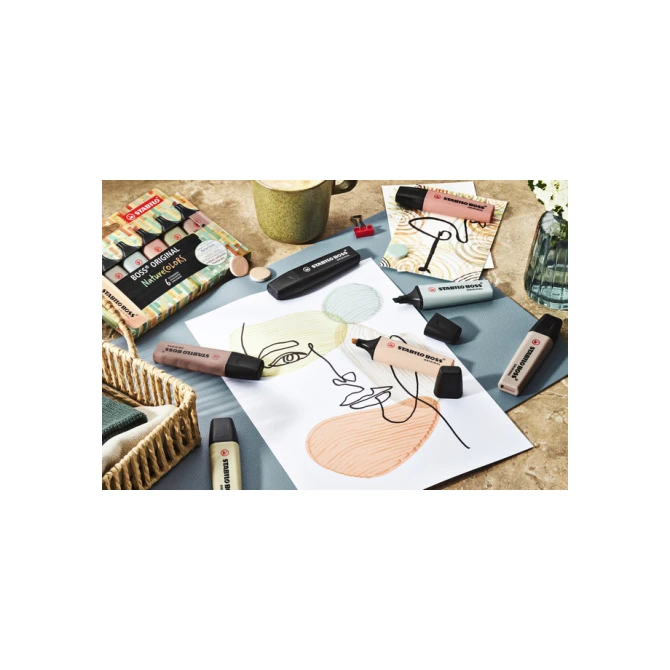 Markeerstift STABILO Boss 70/165 nature colors amber