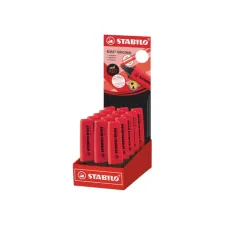 Markeerstift STABILO Boss 70/48 echt rood display à 15 stuks