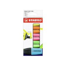 Markeerstift STABILO BOSS min assorti etui à 5 stuks