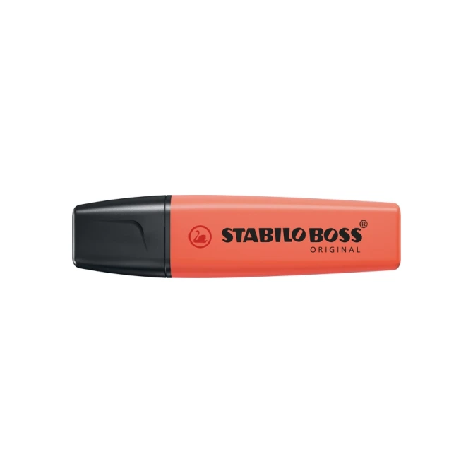 Markeerstift STABILO BOSS Original 70/140 pastel zacht koraalrood