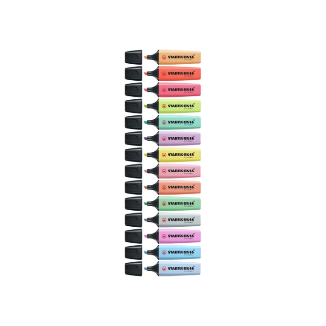 Markeerstift STABILO BOSS Original 70/158 pastel fris fuchsia