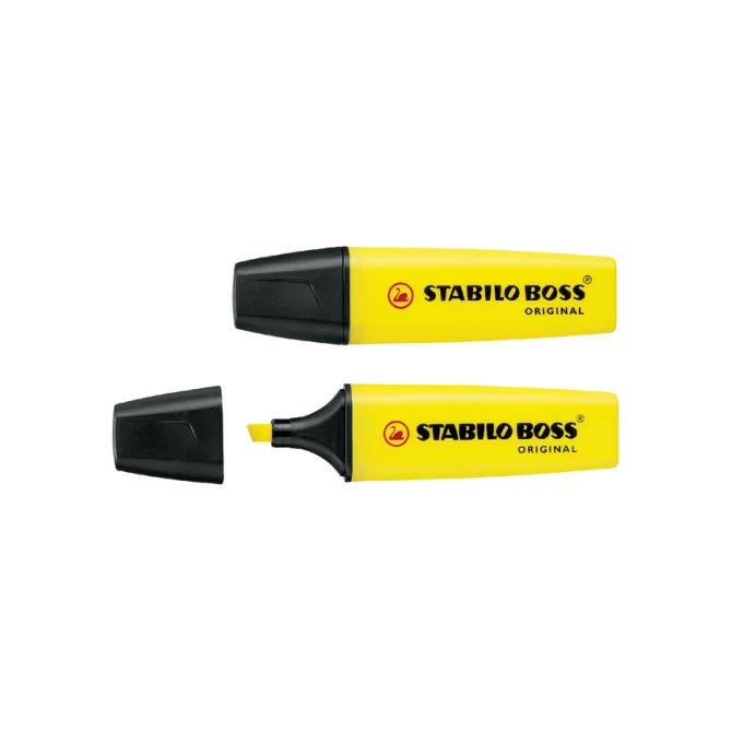 Markeerstift STABILO BOSS Original 70/24 geel