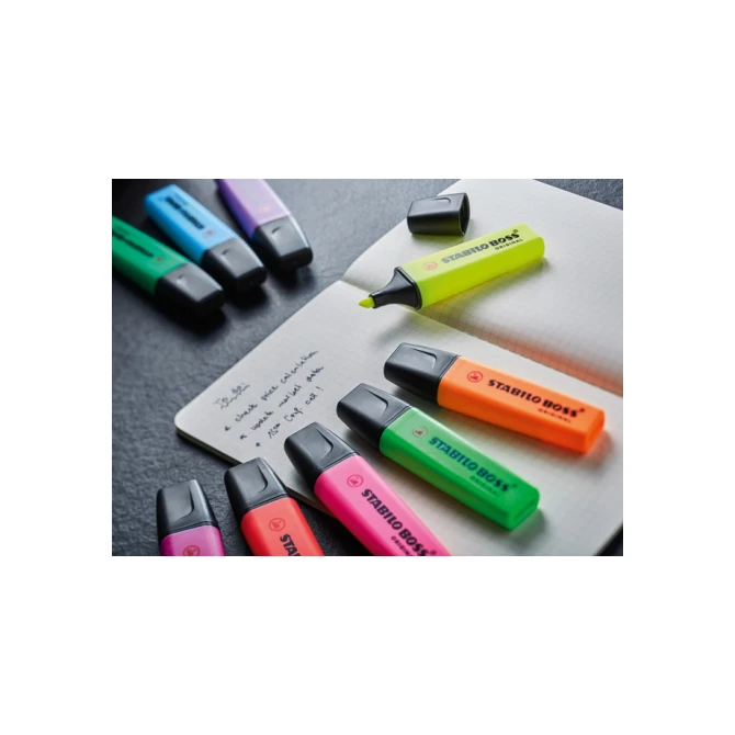 Markeerstift STABILO BOSS Original 70 assorti classpack à 48 stuks