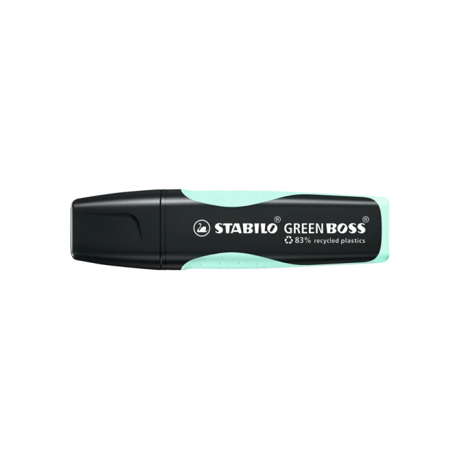 Markeerstift STABILO GREEN BOSS 6070/113 vleugje pastel turquoise