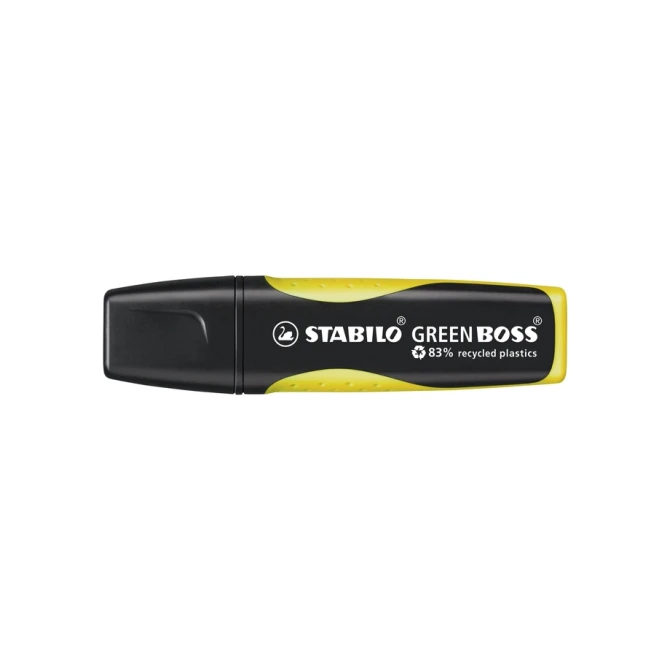 Markeerstift STABILO GREEN BOSS 6070/24 geel