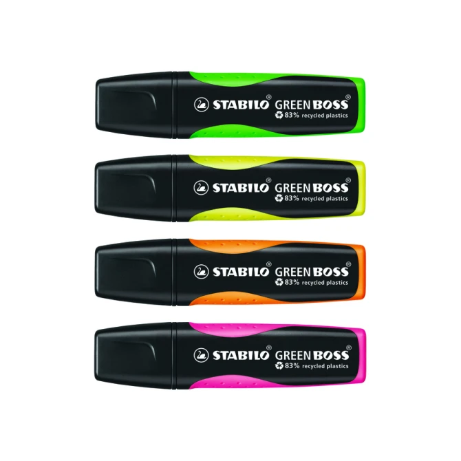 Markeerstift STABILO GREEN BOSS 6070/54 oranje