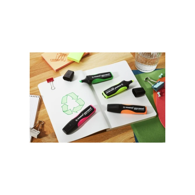 Markeerstift STABILO GREEN BOSS 6070/56 roze