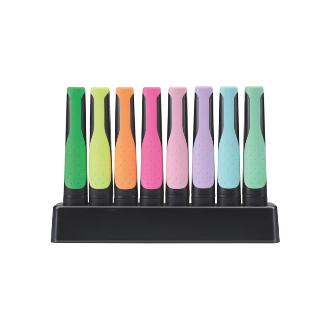 Markeerstift STABILO GREEN BOSS 6070/8 pastel assorti deskset à 8st