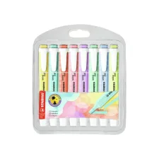 Markeerstift STABILO Swing cool 275/8 assorti etui à 8 stuks