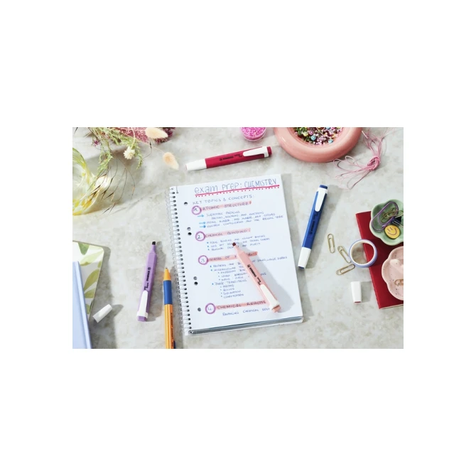 Markeerstift STABILO Swing cool 275/8 pastel assorti etui à 8 stuks
