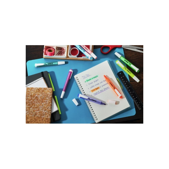 Markeerstift STABILO Swing cool 275/8 Wow assorti etui à 8 stuks