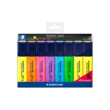 Markeerstift Staedtler 364 Textsurfer set à 6 stuks assorti + 2 geel gratis