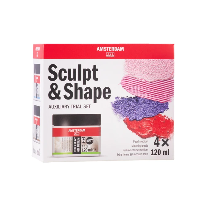 Mediumset Amsterdam Mini Sculpt & Shape set à 4 stuks 120ml