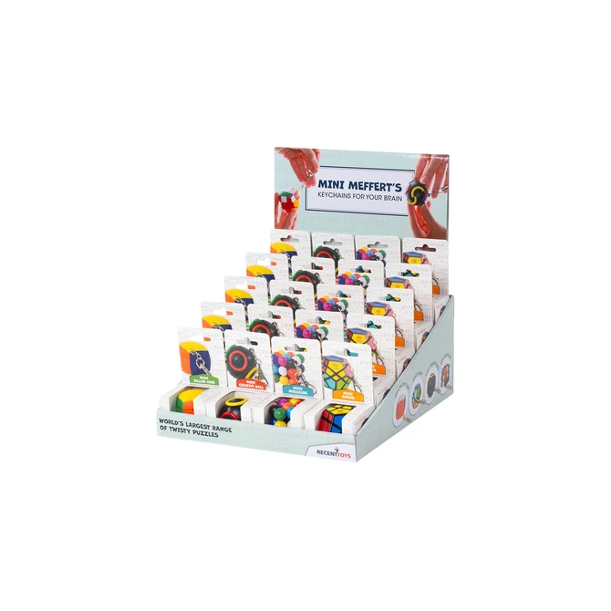 Meffert mini keychain display 20 stuks