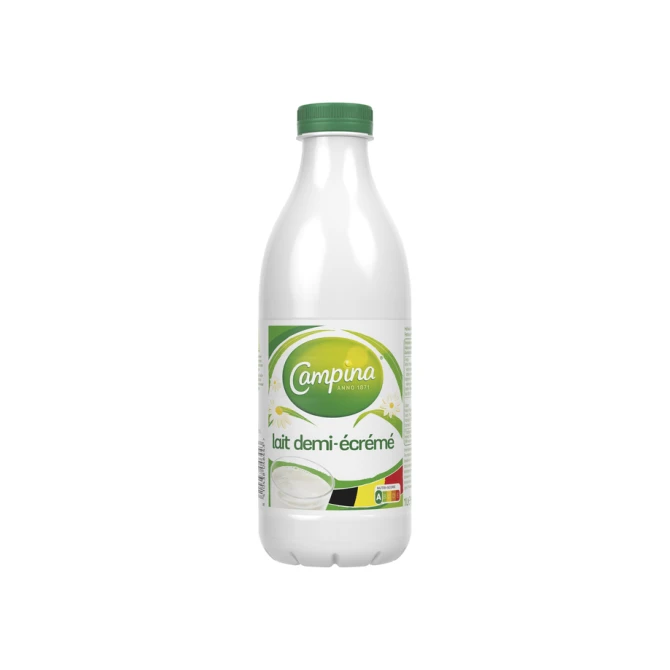 Melk Campina halfvol petfles houdbaar 1 liter