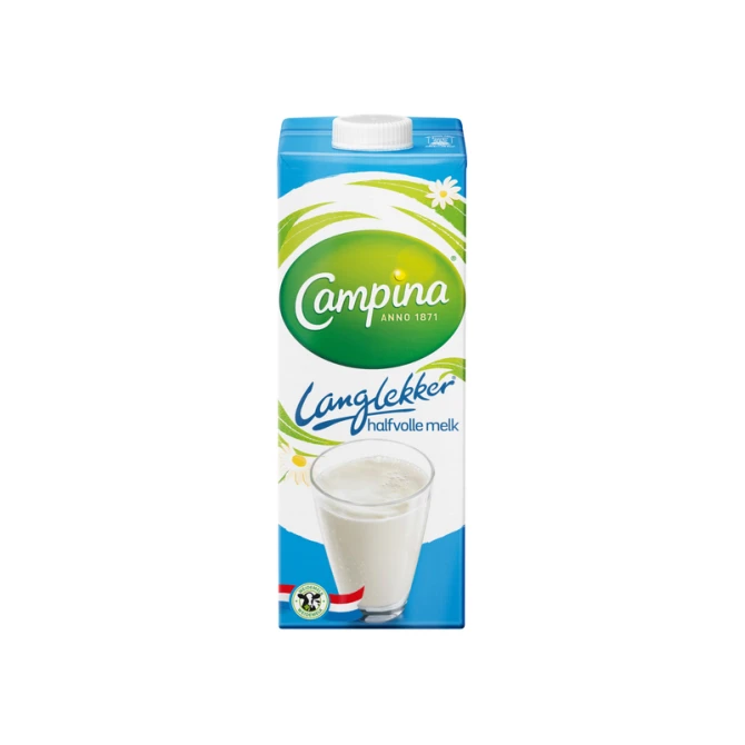 Melk Campina LangLekker halfvol 1 liter