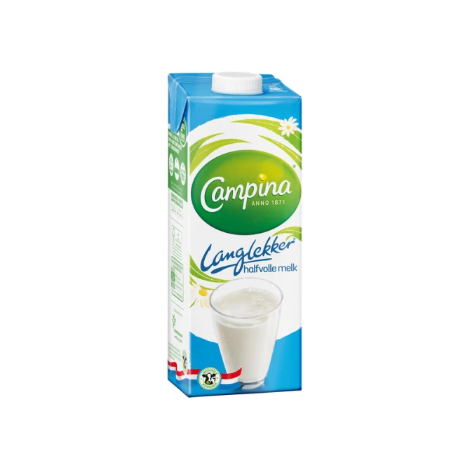 Melk Campina LangLekker halfvol 1 liter