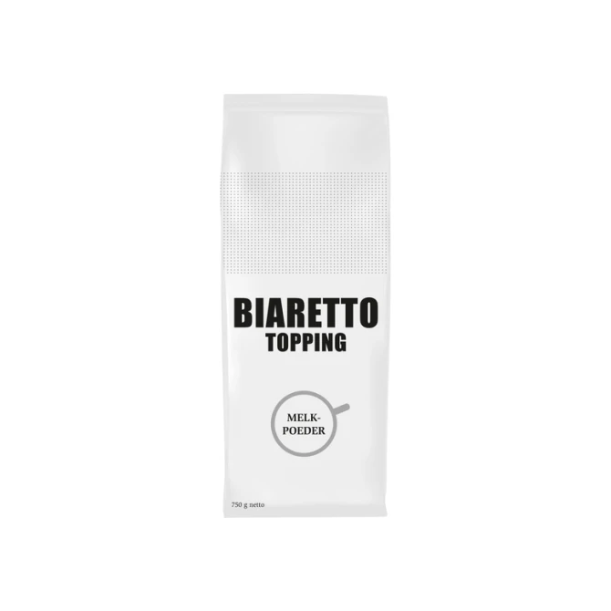 Melkpoeder Biaretto topping 750gram