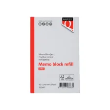 Memoblaadjes Quantore losbladig 140x90x20mm 200 vel