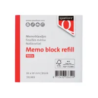 Memoblaadjes Quantore losbladig 90x90x90mm 900 vel