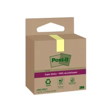 Memoblok 3M Post-it 622 RSS3CY 47,6x47,6mm geel 3 stuks