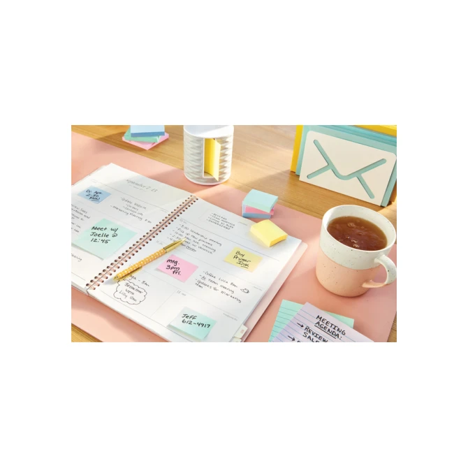 Memoblok 3M Post-it 653 38x51mm geel 16 + 4 gratis