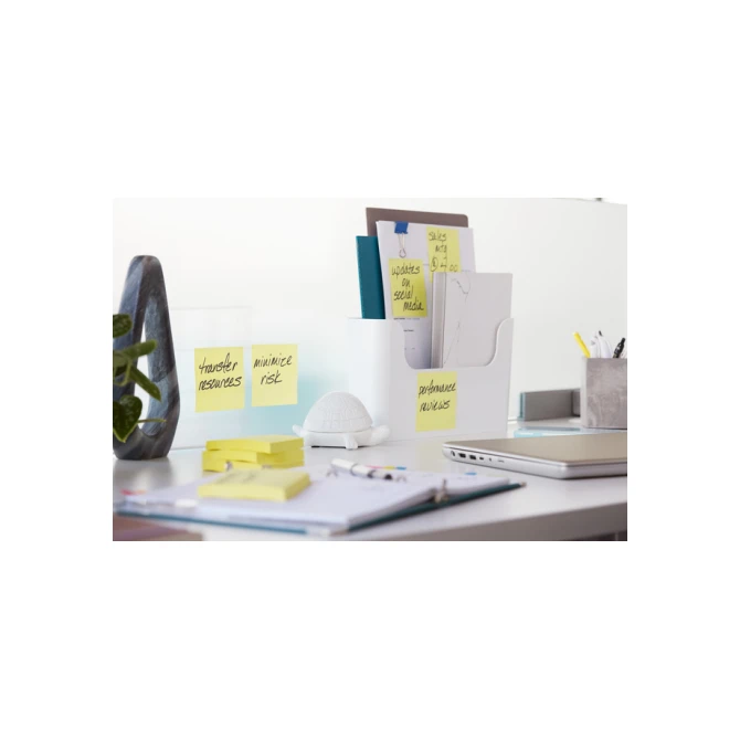 Memoblok 3M Post-it 654-SSCY Super Sticky 76x76mm geel voordeelpak Memoblok 3M Post-it 654-SSCY Super Sticky 76x76mm geel voordeelpak