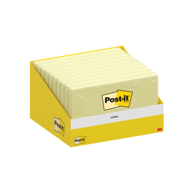 Memoblok 3M Post-it 6830 Notes76x127mm Canary Yellow 100 vel