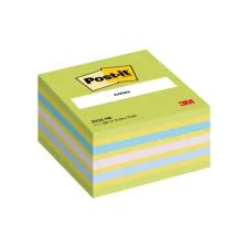 Memoblok Post-it 2028 76x76mm kubus assorti