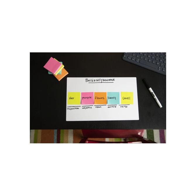 Memoblok Post-it 2028 76x76mm kubus pastel roze
