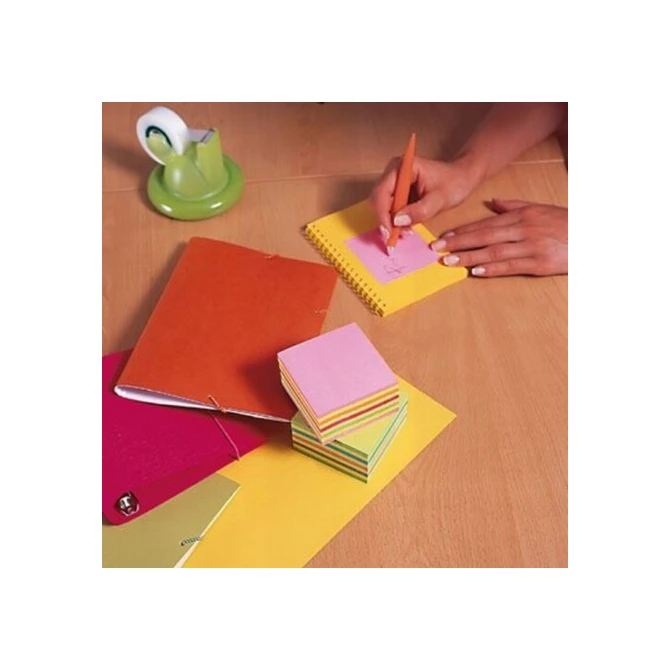 Memoblok Post-it 2028 76x76mm kubus pastel roze