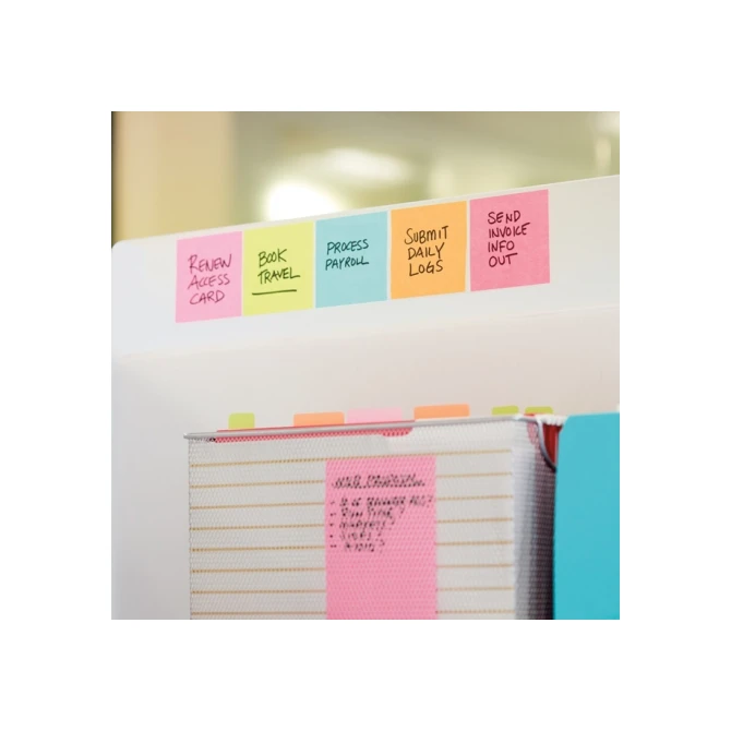 Memoblok Post-it 2030 76x76mm kubus ultra assorti