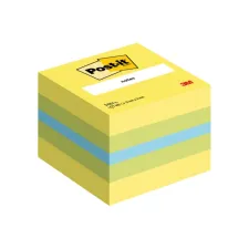 Memoblok Post-it 2051 51x51mm kubus lemon