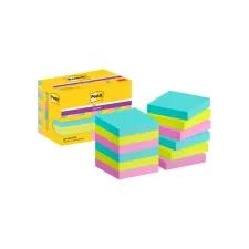 Memoblok Post-it 622 Super Sticky 47,6x47,6mm Cosmic 12 stuks