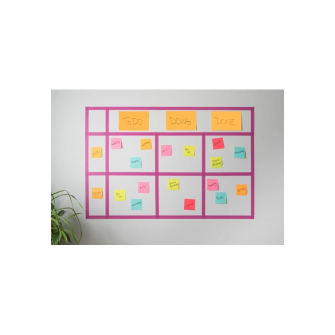 Memoblok Post-it 622 Super Sticky 47,6x47,6mm Cosmic 12 stuks