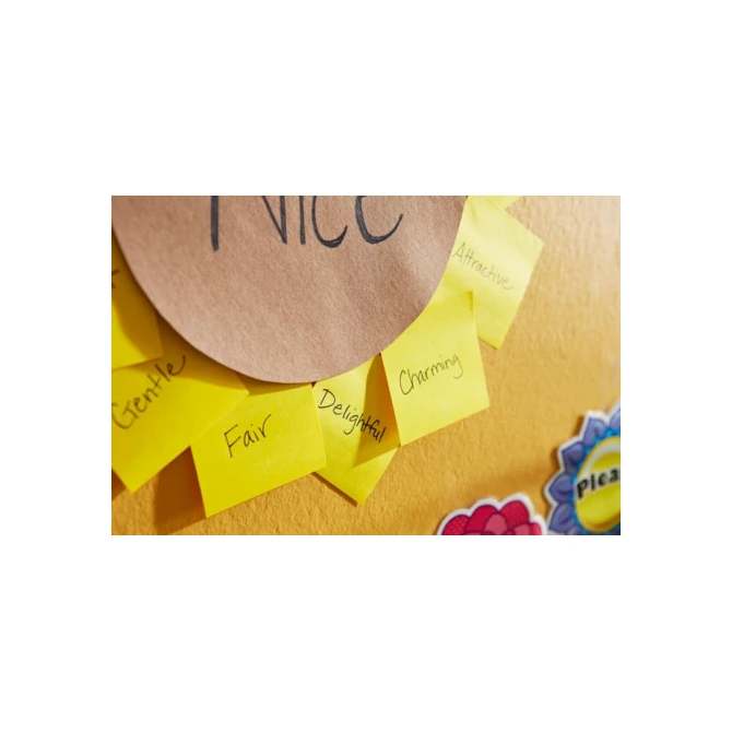 Memoblok Post-it 653-1B recycled 38x51mm canary yellow 6 stuks Memoblok Post-it 653-1B recycled 38x51mm canary yellow 6 stuks