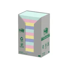 Memoblok Post-it 653-1RPT 38x51mm rainbow pastel 24 stuks