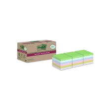 Memoblok Post-it 654 RSS12COL 76x76mm colour 14+4 gratis