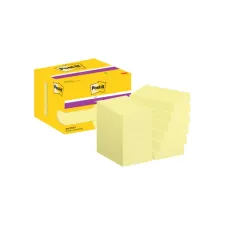Memoblok Post-it 656 Super Sticky 51x76mm geel 12 stuks
