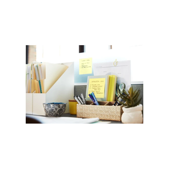Memoblok Post-it 660 lijn 102x152mm canary yellow