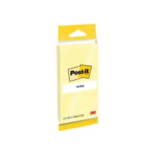 Memoblok Post-it Notes 6810 38x51mm canary yellow 3 stuks