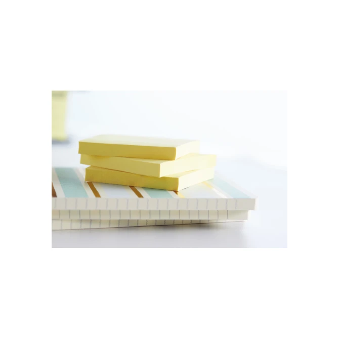 Memoblok Post-it Z-Note R330-1B recycled 76x76mm canary yellow 6 stuks Memoblok Post-it Z-Note R330-1B recycled 76x76mm canary yellow 6 stuks