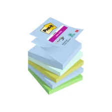 Memoblok Post-it Z-Notes R330 Super Sticky 76x76mm Oasis 5 stuks