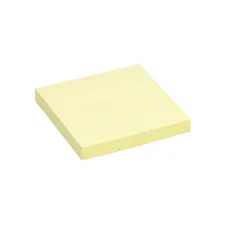 Memoblok Quantore 76x76mm geel 100 vel
