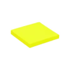 Memoblok Quantore 76x76mm neon geel 100 vel